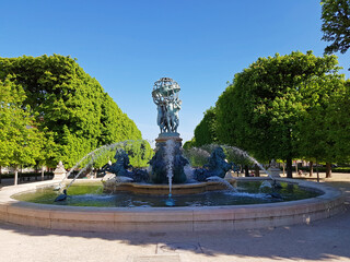 Sticker - Le jardin du Luxembourg, Paris