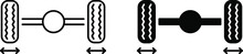 Axle Alignment Icon