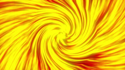 Poster - Neon 3d render spiral moving in space. Futuristic whirlpool in dark sky. Magical bright powerful flash that bends space. Digital luminous twirl rotating graphic elements.
