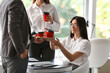 © Pixel-Shot - Business people having coffee break in office