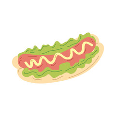 Canvas Print - great hot dog