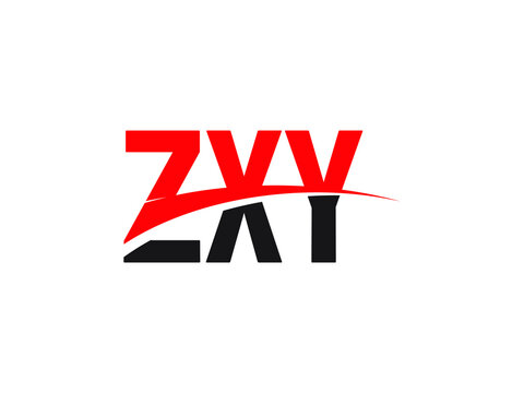 ZXY Letter Initial Logo Design Vector Illustration