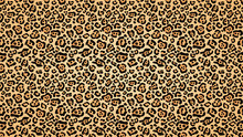 Seamless Jaguar Skin Vector Pattern For Fabric, Wallpaper, Wrapping Paper, Textile, Interior And Others. Seamless Leopard Skin Vector, Seamless Cheetah Skin Vector, Seamless Cougar Skin, Animal Print.