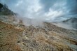 geyser in park national park , image taken in Larderello, pisa , tuscany, italy