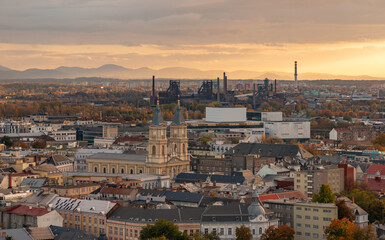 Wall Mural - Ostrava Sunset