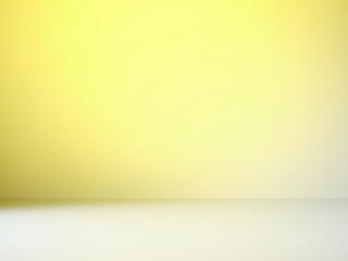 Yellow abstract background for product presentation