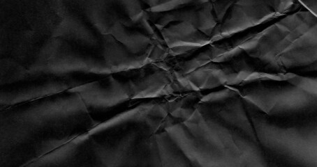 black paper creased Texture  Background
