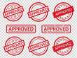 approved rubber stamp set for element design
