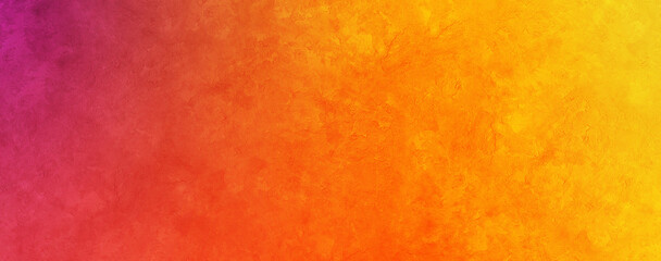 Wall Mural - Colorful purple orange yellow grunge art wall texture background wallpaper