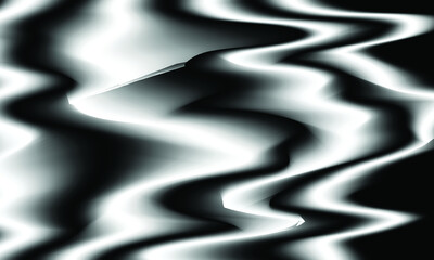 Wall Mural - White and black liquid abstract background