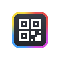 Wall Mural - QR Code - Sticker