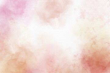 Canvas Print - Soft pink watercolor abstract background