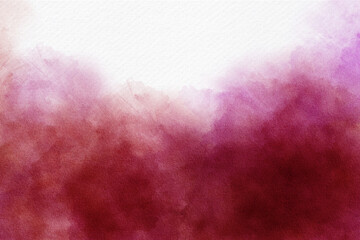 Wall Mural - bring red watercolor abstract background