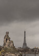 © Alexandre Mestre - Paris streets with Eiffel Tower in the horizon