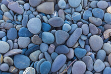 The Texture Of Large River Pebbles. Will Match The Background