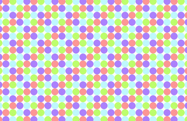 Wall Mural - Abstract polkadot pastel color background, it is patterns.