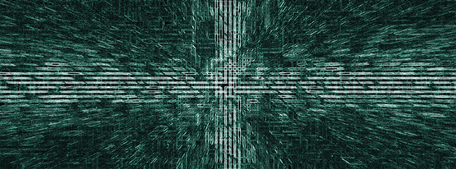 Wall Mural - Green Abstract futuristic background, backgrounds and texture