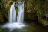 Fototapeta Góry - Myra Falls waterfalls, Muggendorf, Lower Austria, Austria