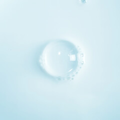 Wall Mural - transparent, colorful water droplets, water drop objects