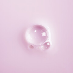 Wall Mural - transparent, colorful water droplets, water drop objects