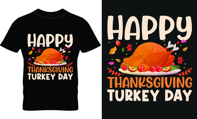 Wall Mural - thanksgiving, happy thanksgiving t-shirt design.