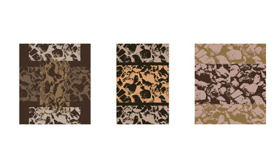 Fototapete - illustration design of rocks seamless texture perfect for pattern, layout, Postcard, Social Media Banner, Brochure Cover Design or Wall Decoration Background