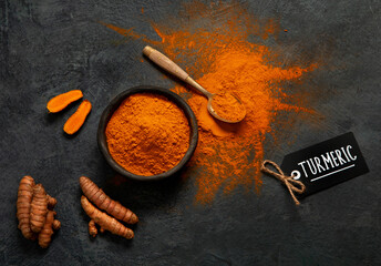 Wall Mural - Turmeric