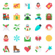 © Graphic Mall - Flat icons for merry christmas.