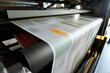 © industrieblick - roll offset print machine in a large print shop for production of newspapers & magazines