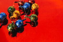 Candy Baubles In Foil Wrappers
