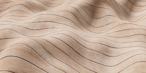 swaying wooden planks background abstract wave plank texture wood texture 3d illustration