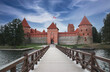 The watercastle Trakai in Lithuania, baltic states, europe