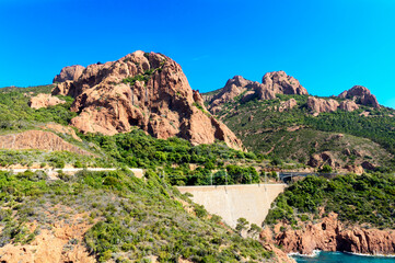 Le Cap Esterel, Saint Raphael, France