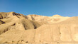 Karges Wüstengebirge bei Quumran in Israel.