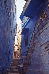 Wall Mural - The Blue city of jodhpur rajasthan india 