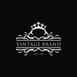 © Gzroth69 - black and white luxury and elegant logo design