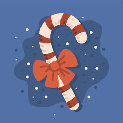 Sticker - christmas mint candy