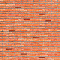 Wall Mural - old red brick texture details background. house, shop, cafe and office design backdrop. paint brickw