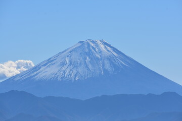 Canvas Print - 昇仙峡からの富士山