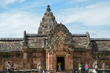 Phanom Rung Historical Park Is Old Architecture At Buriram Province