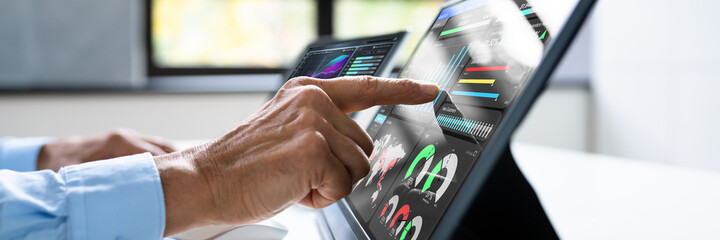 Poster - KPI Business Analytics Data Dashboard