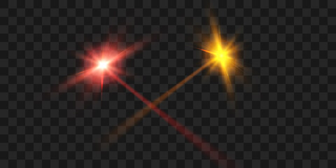 Bright transparent light effect lens flare mega collection. Star, space. Vector