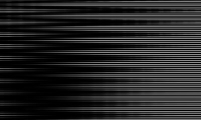 Poster - the uneven white stripes background as a classic glitch overlay effect. the old tv noise static texture on a black background. a retro texture collection.