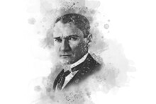 Portrait Of A Man With A Atatürk