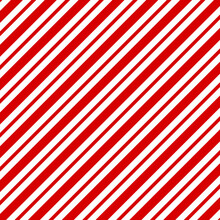 Christmas Candy Cane Simple Pattern