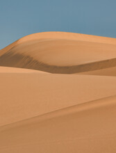 Imperial Sand Dunes In Yuma Desert.