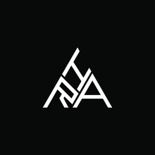 HRA Letter Logo Creative Design. HRA Unique Design
