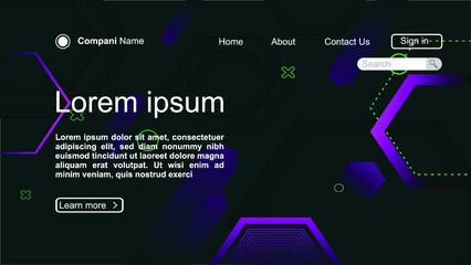 nice dark green color illustration vector background for homepage. eps file 10