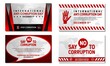 International Anti-Corruption Day Background. December 9. Template for banner, greeting card, or poster. With speech bubble and money icon. Premium vector illustration