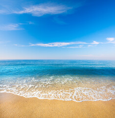 Poster - beautiful beach and tropical sea